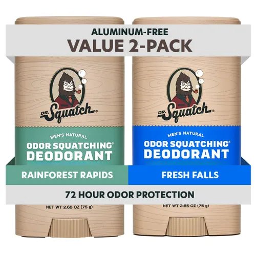 Miniatura 27 de Dr. Squatch Desodorante natural para hombres, sin aluminio, Summer Citrus + Cool Fresh Aloe, 2.65 oz, 2
