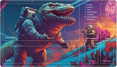 Miniatura 152 de Alfombra de juego con zonas para juego de cartas MTG, alfombras de juego de mesa, alfombras de juego de mesa de Magic, 61x35.5 cm, alfombra de juego