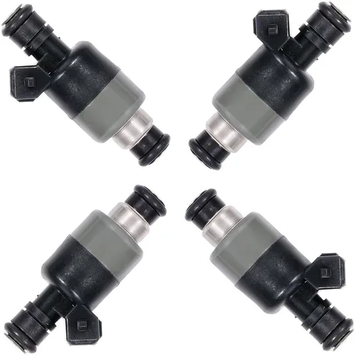 Miniatura 11 de SCITOO 4 piezas 4 agujeros Inyectores de combustible compatibles con 2001-2007 para Hyundai Elantra, 2007-2009 para Hyundai Santa Fe, 2006-2010