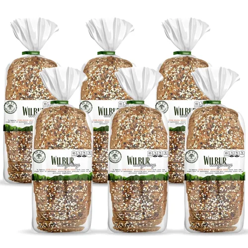 Miniatura 20 de Dr. B's Pan multigrano 1g de carbohidratos netos y 7g de proteína Bajo en calorías, vegano, sin azúcar Pan fresco, en rebanadas, keto y bajo