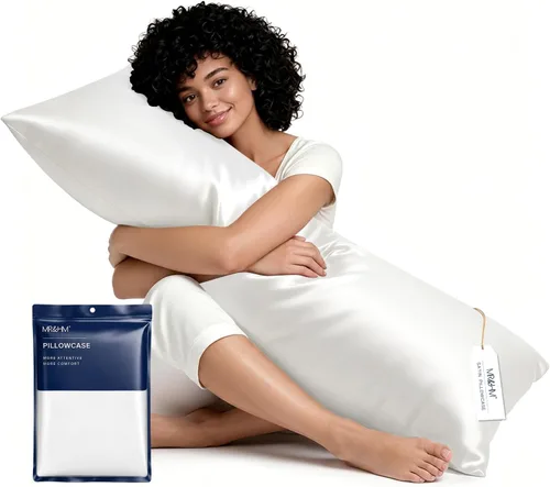 Miniatura 80 de MR&HM - Funda de almohada de satén 16- verde floral