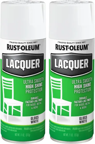 Miniatura 12 de Rust-Oleum 1905830 Specialty Pintura en Aerosol de Laca, 11 Onzas, Negro (Paquete de 2)