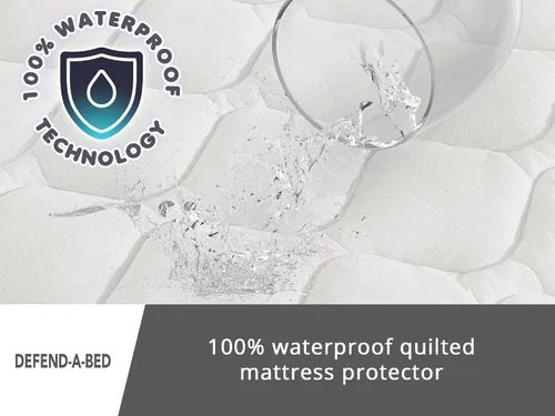 Miniatura 6 de Classic Brands: Defend-A-Bed protector acolchado e impermeable para colchón.
