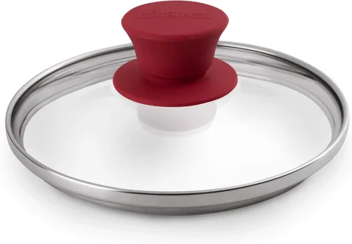 Miniatura 12 de Cuisinel Tapa de cristal – 6 pulgadas – Compatible con Lodge – Funda de repuesto templada totalmente montada – Apto para horno para sartenes – Para
