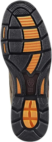 Miniatura 3 de Ariat Workhog - Botas de punta compuesta H2O de 8 pulgadas para hombre Marrón oscuro engrasado