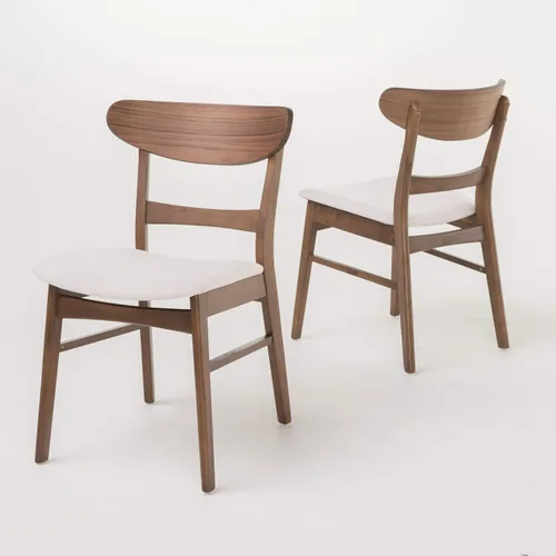 Miniatura 11 de Christopher Knight Home Idalia - Sillas de comedor, juego de 2 piezas, té verde / acabado de roble Verde (Green Tea)