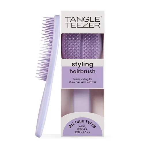 Tangle Teezer The Ultimate Styler - Cepillo para peinar el cabello en seco, mantene, mezcla y añade volumen, textura y brillo, nube lila