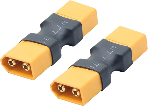 Miniatura 7 de Adaptador de conector XT60 hembra a hembra, conector XT60 sin adaptador de cable convertidor para RC Lipo Battery Drone Toy Car etc. (2 piezas)