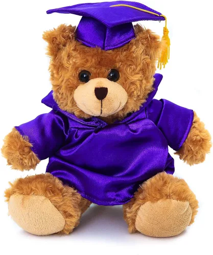 Miniatura 12 de Plushland Peluche de animal, juguetes de 12 pulgadas, regalo para el día de graduación, lo mejor para cualquier graduado de escuela, 12 pulgadas