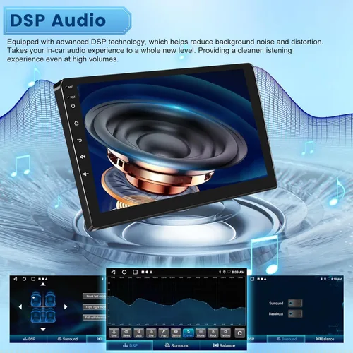 Miniatura 5 de [2+64G] NHOPEEW - Radio de coche para Ford F150 F 150 F-150 2009-2012, pantalla táctil de 9 pulgadas, Android Car Stereo, Carplay inalámbrico