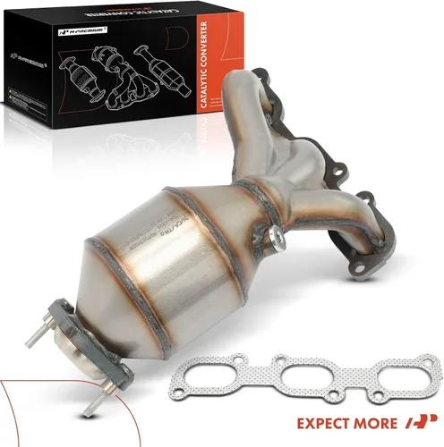 Miniatura 9 de A-Premium Junta de colector de escape delantero con convertidor catalítico y junta de estanqueidad de ajuste directo Compatible con Ford Escape