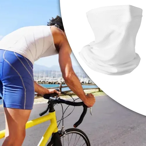 Miniatura 2 de Cooling Neck Gaiter 2-Pack with Ear Loops - Windproof Sun Protection Face Cover for Men & Women, Lightweight & Breathable for Outdoor Activities