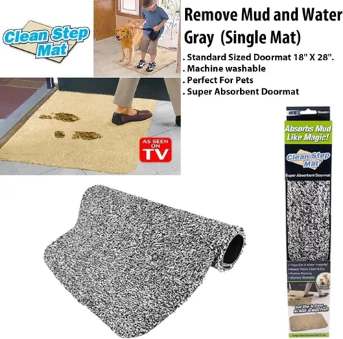 Miniatura 4 de Clean Step Mat- Gris (tapete individual)