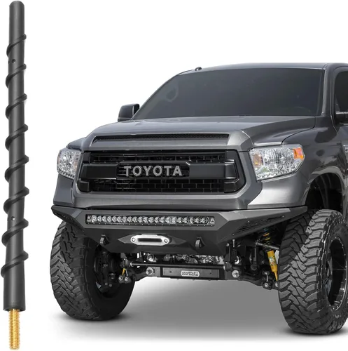 Miniatura 10 de VOFONO Antena para accesorios Toyota FJ Cruiser 2007-2015, antena Toyota FJ Cruiser corta de 6 3/4 pulgadas de reemplazo para recepción de radio AM