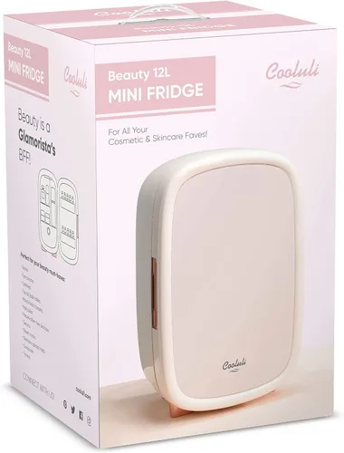 Miniatura 7 de Cooluli Beauty - Refrigerador para el cuidado de la piel de 12 litros, para maquillaje, cosméticos y productos de cuidado facial de la piel