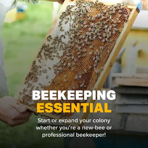 Miniatura 6 de Sustituición de Polen de Abeja Ultra de Mann Lake, Alimento Seco Alto en Proteínas para Colonias de Abejas Saludables para Apoyar el Crecimiento