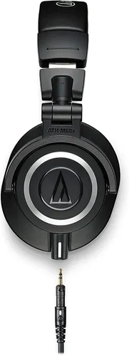 Miniatura 3 de Audio-Technica ATH-M50X - Auriculares profesionales para monitor de estudio, color negro, grado profesional y Hosa CMP-159 de 0.138 in TRS a doble