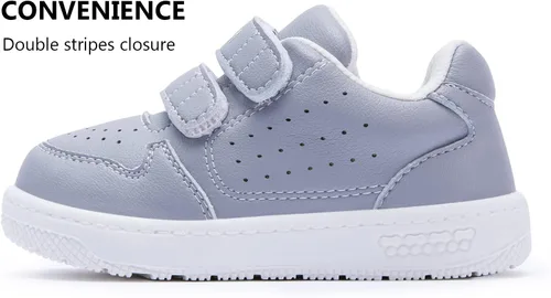 Miniatura 4 de BMCiTYBM Zapatos de bebé para niños y niñas, primeros zapatos para caminar, zapatos para caminar para niños pequeños, zapatillas ligeras
