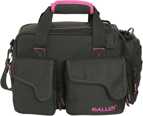 Allen Company Dolores Bolsa compacta para campo de tiro para mujer, bolsas de almacenamiento de armas para pistolas, gafas de tiro, guantes,