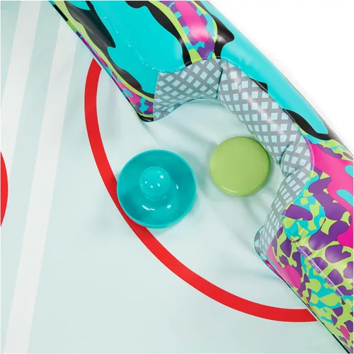 Miniatura 6 de SwimWays Hydro Hockey - Juego de mesa de hockey acuático inflable flotante, juguete de piscina para niños de 5+ años Hockey inflable