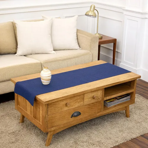 Miniatura 77 de Solino Home - Camino de mesa de lino, amarillo limón cambray, 14 x 120 pulgadas, Athena, lavable a máquina y de 100% lino europeo hecho a mano 15