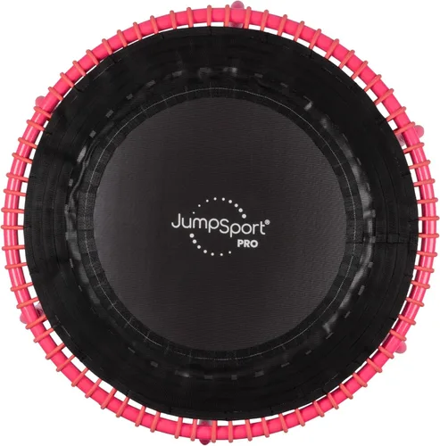 Miniatura 17 de JumpSport 350 PRO 39 Inch Fitness Trampoline Indoor Rebounder Cardio Workout Equipment 300 lb Capacity Negro mate