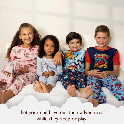 Miniatura 2 de Disney Conjunto de pijama de algodón ajustado de 2 piezas, suave y lindo para niños