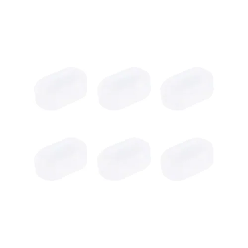 Miniatura 9 de MECCANIXITY Agitador magnético mezclador barra de agitación barra 7 mm (0.28 ") x3mm cilindro forma PTFE recubrimiento imán blanco para laboratorio