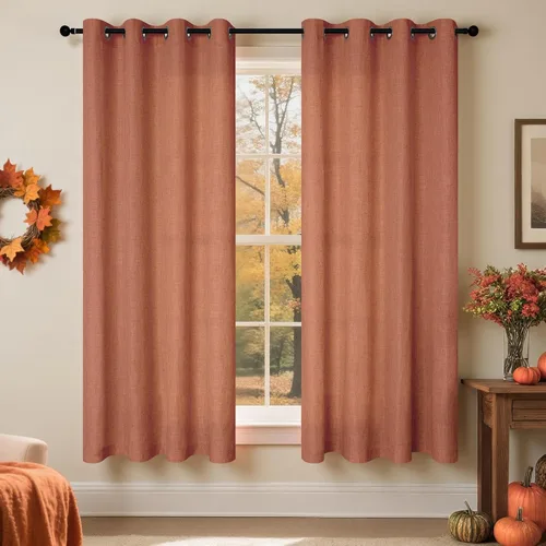 Miniatura 48 de Pitalk Cortinas de dormitorio azul oscuro de 72 pulgadas de largo con ojales, decoración náutica costera masculina, decoración náutica, Azul marino