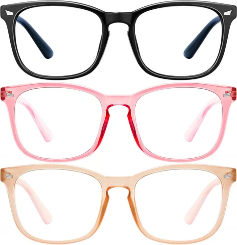 Miniatura 6 de hunsquer Gafas de luz azul para mujer/hombre, gafas de luz azul para computadora negro (806803blacktoucha)
