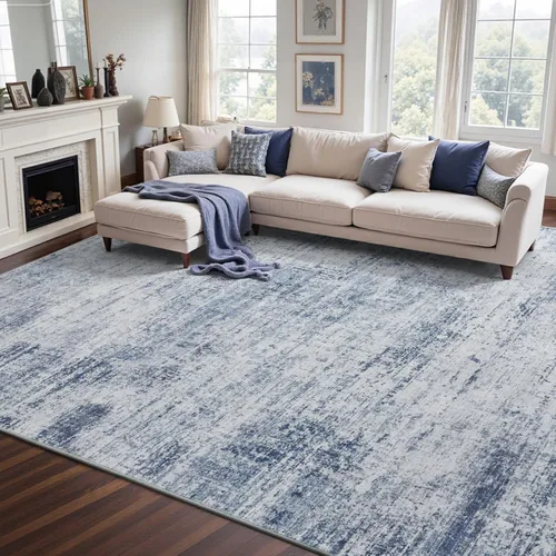 Miniatura 57 de Alfombra de pasillo lavable de 2 x 6 pies, antideslizante, de pelo bajo, alfombra de área de cocina, alfombra suave y larga para entrada, alfombra