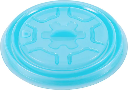 Miniatura 6 de Kichwit Cubierta plegable de silicona para placa de microondas, protector de salpicaduras, apto para lavavajillas y libre de BPA, 11 pulgadas, azul