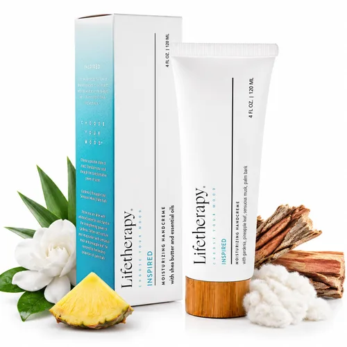 Miniatura 10 de Lifetherapy Crema de manos hidratante Crema de manos y uñas de aceite de oliva de rápida absorción no grasa (energizada)