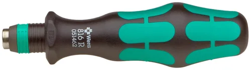 Miniatura 3 de Wera - 5051272001 Kraftform 813 R Desarmador hexagonal Bitholding, mandril de liberación rápida Rapidator, cabeza de 1/4 pulgadas, longitud
