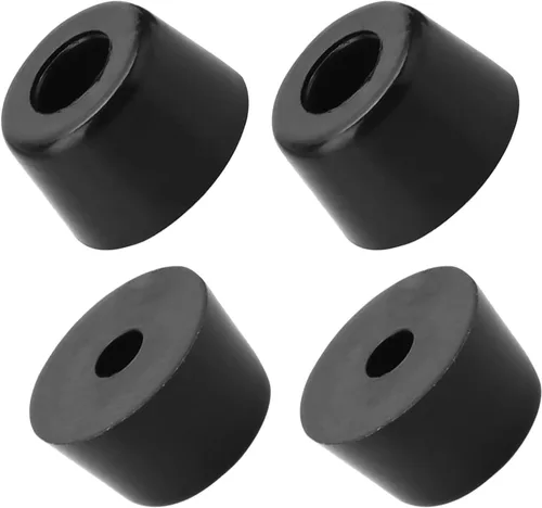 Miniatura 7 de METALLIXITY Pies de goma para parachoques (0.827 x 0.472 in/0.83 x 0.47 pulgadas), 4 unidades, almohadillas redondas para patas protectoras de suelo