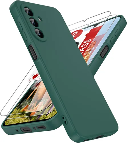 Miniatura 15 de LeYi Funda para Motorola Moto G Play 4G 2024: Funda para Moto G Play 4G 2024 con funda delgada y antiarañazos, silicona líquida a prueba de golpes