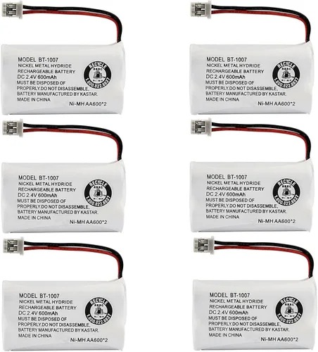 Miniatura 8 de Kastar Paquete de 1 batería de repuesto BT-1007 para Panasonic HHR-P506, HHR-P506A, HHR-P506A1B, KX-TGA400B, KX-TGA420B, PQHHR150AAZ1, PQHHR150AA21