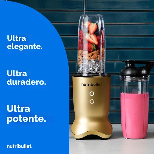 Miniatura 2 de NutriBullet Ultra Personal Blender NB50500BR, 32 onzas, Latón