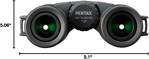 Miniatura 7 de PENTAX Binoculares AD 7x32 ED para observación de la naturaleza, revestimiento múltiple completo, construcción impermeable