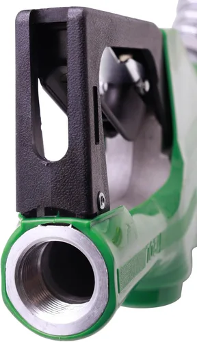 Miniatura 5 de Boquilla de combustible de 1 pulgada NPT con apagado automático verde para bomba de gasolina, boquilla resistente con manguera de combustible