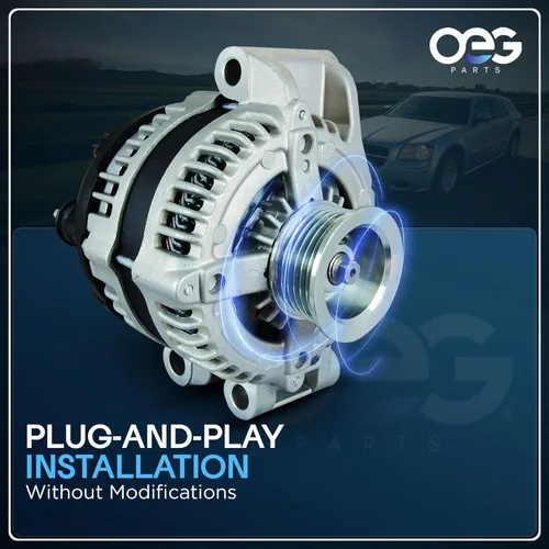 Miniatura 8 de Piezas OEG Nuevo alternador compatible con Buick Century V6 3.1L 04-05, Chevy Impala Malibu Monte Carlo 3.1L 3.4L 03-05, Oldsmobile Alero 3.4L