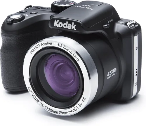 Miniatura 8 de Cámara digital Pixpro AZ421-RD de 16 MP, de la marca Kodak, con zoom 42x y pantalla LCD de 3" Blanco