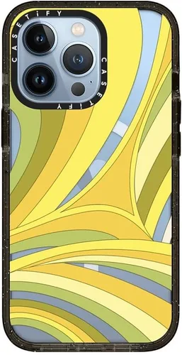 Miniatura 380 de Funda Impact de CASETiFY para iPhone 13 Pro Max con Magsafe - Estuche Claro Cuento de Invierno - Claro Negro Estuche transparente Winter Tale