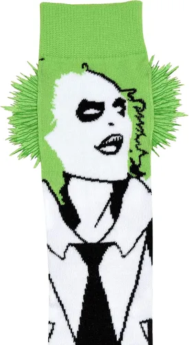Miniatura 3 de Hyp Beetlejuice - Calcetines para hombre con pelo adornado