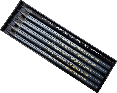 Miniatura 3 de KOH-I-NOOR Progresso Woodless Graphite Pencil Set (Set of 6)