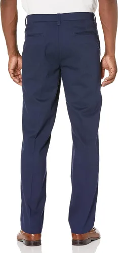 Miniatura 2 de J.M. Haggar Pantalón chino elástico cómodo de lujo para hombre
