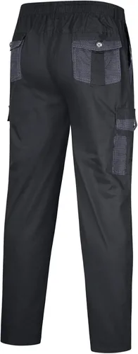Miniatura 4 de EELHOE Baggy Cargo Pants for Men Ripstop Relaxed Fit Lightweight Trousers Tactical Work Outdoor Bottom Pant Multi Pockets