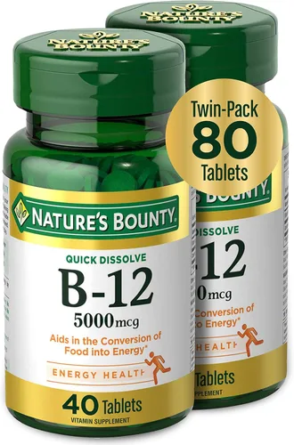 Miniatura 10 de Nature's Bounty Vitamina B-12 500 mcg, 100 ea(Paquete de 3)