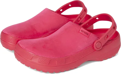 Miniatura 15 de Crocs Zuecos clásicos de lona elaborados unisex para hombres y mujeres Azul (Blue Frost)