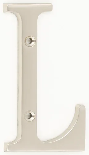 Miniatura 17 de ZW Hardware B100 Letra M de latón macizo de latón brillante de 4 pulgadas